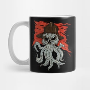 kraken skull Mug